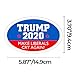 4Pcs Donald Trump 2024 President Election Patriotic Bumper Sticker Car Auto Decal Keep America Great Again/Make Liberals Cry Again