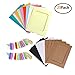 Woaiwo-q 20 Pack Wall Deco DIY Paper Photo Frame with Mini Clothespins - Fits 4
