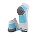 Adecco LLC 2 Pair Foot Compression Socks For Plantar Fasciitis Heel Spurs Pain Relief