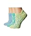 Nike Women's Dri-FIT Graphic 2 Training No-Show Tab Socks Multi-Colored Medium
