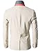 H2H Mens Fashionable Slim Fit Single Button Linen Blazer Jacket Beige US M/Asia L (CMOBL01)
