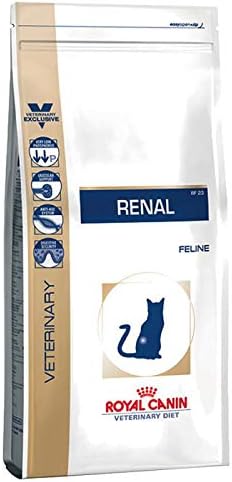 Royal Canin Veterinary Diet Renal RF 23 Complete Dry Cat Food 2 kg, for Cats Over 1 Year which Suffer from Chronic or Temporary Renal Insufficiency