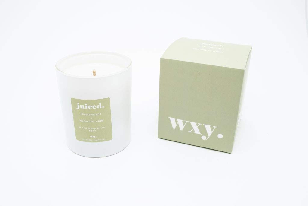 WXY. Classic 7oz Candle JUICED - Avocado & Cucumber Water