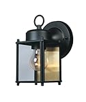 Designers Fountain 1161-BK Value Collection Wall Lanterns, Black