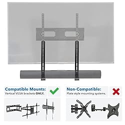 Mount-It! Soundbar Mount for TV and Wall Mounting