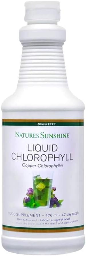 Liquid Chlorophyll with Natural Spearmint Oil Multipack (4x476 ml), 476 g (Pack of 4)