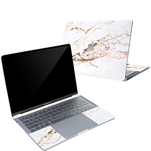 Digi-Tatoo 4-in-1 MacBook Skin Decal Sticker Compatible with Apple MacBook Pro 13 Inch w/Touch Bar (Model A1706/A1989), Full Body Protective, Removable and Anti-Scratch, Golden Rift