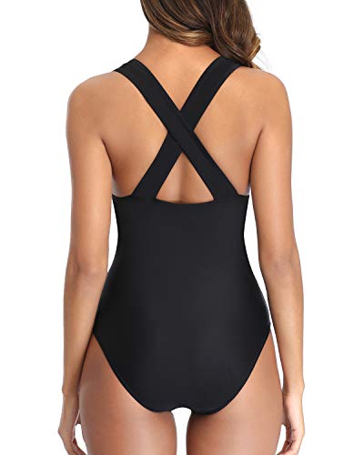 Tempt Me Women One Piece Plunge V Neck Monokini Sexy Hollow Out 