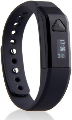 iStyle Free Wireless Flex Activity Tracker Fitness Health Tracker Bluetooth Wristband (Black)