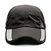 GADIEMKENSD Quick Dry Sports Hat Lightweight Breathable Soft Outdoor Run Cap UPF 50+ Foldable UV Unstructured Waterproof Fishing Camp Golf The Dad Hat for Women or Men Under 10 Dark Grey XQ70