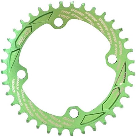 XYZ-03 Bike Chain Ring - GEAR KING XYZ-03 Single Narrow Wide Bike Chain Ring 32T green