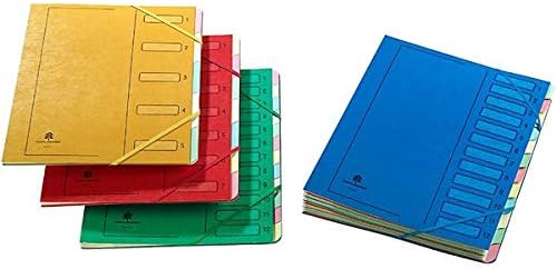 Extendos Mon Dossier 223.07 EL09 Organiser with 7 compartments – Red