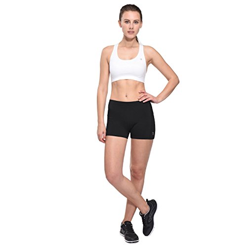 image for BALEAF Women's 3 Inches Active Sports Compression Volleyball Shorts Wo