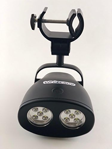 Whizcave BBQ Grill Light with 10 Super Bright LED Lights - Durable,Water Proof, 180 Lumens 360 Degree Rotation BBQ Light Outdoor Grilling for Gas, Charcoal &amp; Electric Grills