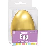 Golden Easter Egg Shell | Party Favor