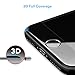 iPhone 7 Plus Screen Protector, FlexKlearGlass 3D Full Coverage 9H Soft Flexible Glass Screen Protector Film, with Edge to Edge Protection【Not Tempered Glass】 - Black