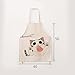 Children's Fashion Personalized Cartoon Aprons Creative Cat Funny Kitchen Bib Apron Kitchen Cooking Baking Housework Apron