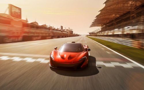 Amazon Com Mclaren P1 Concept 2 11x17 Photo Banner Poster Kitchen Dining