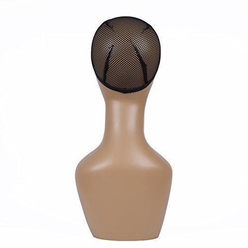 L7 MANNEQUIN 18" Free Standing Tabletop Head Wig Display Female Mannequin Head Hat, Scarf Display A3 - Thumbnail 4