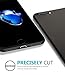 TOZO for iPhone 7 Plus / iPhone 8 Plus Case PP World's Thin Protect Case 5.5 inch. Matte black