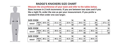 Radge Unisex 350N Fencing Knickers for Sabre, Foil, Epee, 40 Yards