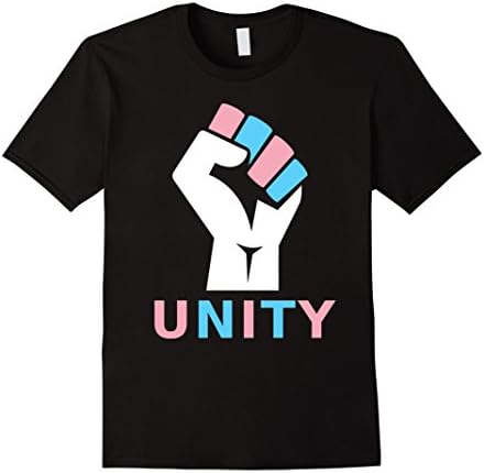 Mens Transgender Pride Shirt and Clothing Medium Black