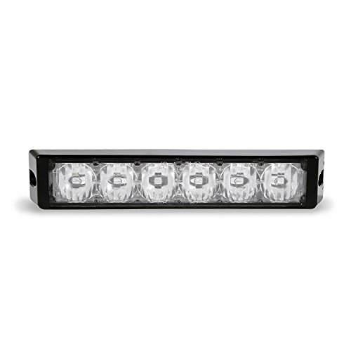 Chirper XL TIR 6 LED Emergency Vehicle Grill Warning Light Head (Amber/White)