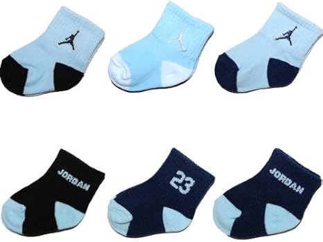 Amazon Co Jp Nike ナイキ エア ジョーダン靴下6枚セット ブルー系jordan 男の子用エアジョーダンベビーソックス6枚セット お祝いギフト Air Jordan 並行輸入 服 ファッション小物 Amazon Co Jp Nike ナイキ エア ジョーダン靴下6枚セット ブルー系jordan 男の子用エアジョーダンベビーソックス6枚セット お祝いギフト Air Jordan 並行輸入 服 ファッション小物