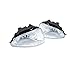 VioGi Fit:04-05 Honda Civic 2-Door Coupe/4-Door Sedan Clear Lens Fog Lights Kit w/ Bulbs+Switch+Wiring+Harness+Relay+Bracket+Necessary Mounting Hardware