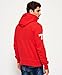 Superdry Mens Sweat Shirt Store Hoodie Drop Kick Red S