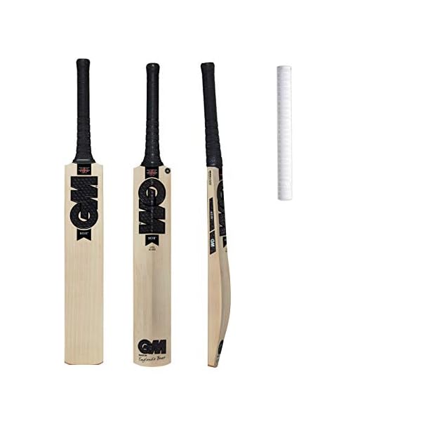 Gunn & Moore NOIR 606 English Willow Cricket bat , 2019 Edition (Includes Extra GM bat Grip