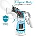 VIVREAL Powerful 7-1 Handheld Clothes Garment Steamer. Wrinkle Remove- Steam-Clean-Sterilize-Sanitize-Treat-Defrost. 120ml Portable Fabric Steamer for Home and Travel. Fast Heat, Auto-off, Anti-leakage