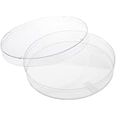 Celltreat 229697, 100mm x 15mm Petri Dish, Slippable, Sterile, (500) | Clean Handling, Automation Ready, Better Airflow, Even Media, Stable Stacking