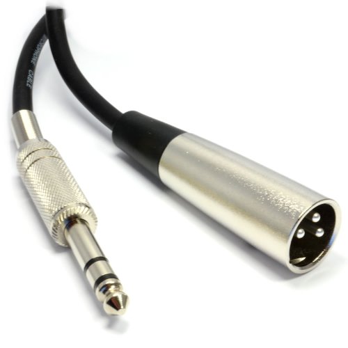 kenable Balanced 6.35mm 1/4 inch Stereo Jack to XLR 3 Pin ... wiring 1 4 quot male jack 