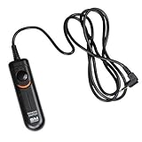 SMDV Remote Shutter Release Cable for Canon Digital Rebel T5i, T4i, T3i, t3, t2, 70D, 60D, Replaces Canon RS60-E3