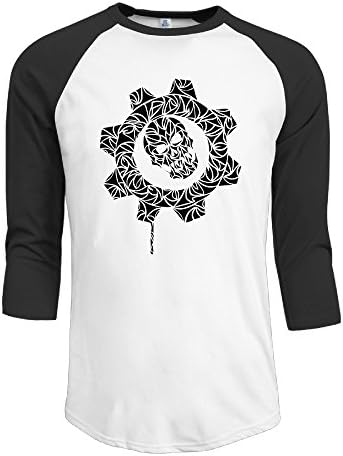 Men's Gears Of War Logo Tribal Funny 3/4 Sleeve Baseball Raglan Shirts