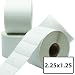 Eucatus Premium, Extra Sticky 2.25x1.25 Direct Thermal Label 4 Pack. Bulk (4000) Perforated 2 1/4 x 1 1/4 Self-Adhesive Stickers for FBA FNSKU Barcodes. Zebra Printer Compatible. 2.25 x 1.25 primary