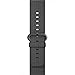 Huanlong Woven Nylon Strap Replacement Wrist Band with Metal Adapter Clasp for 42mm Apple iWatch - Black