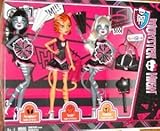 Monster High (Monster High) Fearleading Werecat Sisters 3-pack: Toralei Meowlody Purrsephone Doll doll figure (parallel import)
