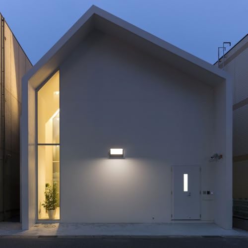 Klighten 4 Pcs 24W Outdoor/Indoor Rotatable Wall Light Outdoor LED Lighting Waterproof IP65 Modern Wall Lamp for Entrance Patio Garden Anthracite 1500LM Natural White 4000K