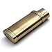 Lucklybestseller Vintage Floral Metal Lighter Case Cover Holder for Mini BIC Lighter J5 (Bronze)thumb 4