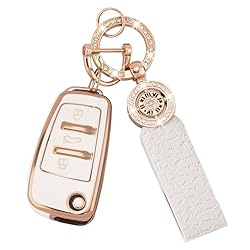 Koaudb for Audi Key Fob Cover 3 Buttons TPU Soft