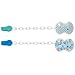 Chicco Pacifier Clip, Blue
