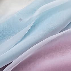 Shiny Stars Children Cloth Curtains Princess