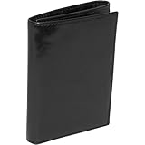 Bosca Mens Old Leather Collection Double ID Trifold Wallet