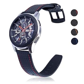 DEALELE - Correa de Repuesto para Samsung Gear S3 (Fibra de ...