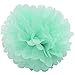 Bestface 10 Pcs DIY Tissue Paper Pom-poms Flower Ball Hanging Decoration For Party / Wedding / Xmas Home / Outdoor Decoration 6