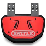 Battle Sports Chrome Football Back Plate – Hard