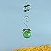 H&D HYALINE & DORA 30mm Crystal Ball Chandelier Prism Ornaments Hanging Suncatcher (Green)