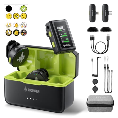 Donner VPM-20 Kabelloses Lavaliermikrofon für... en promo sur Amazon